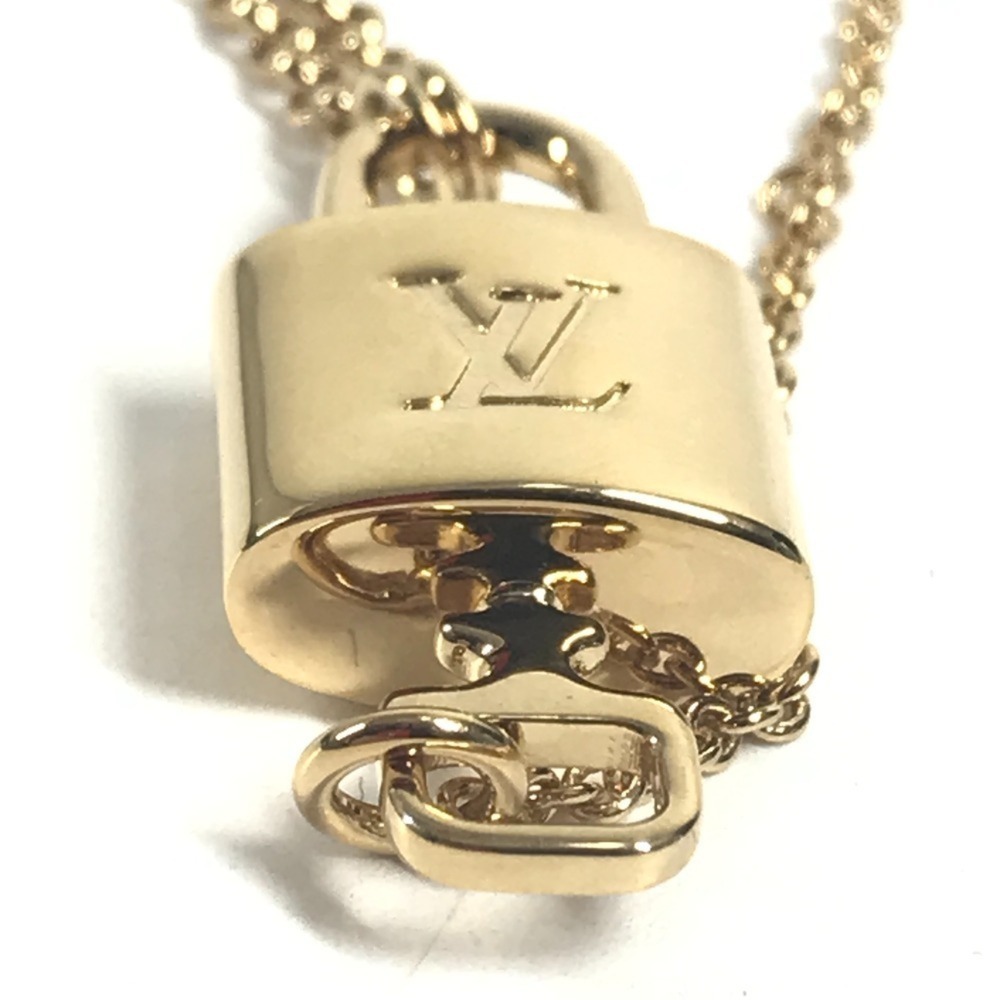 LOUIS VUITTON Gold Necklace - Picture 13 of 14